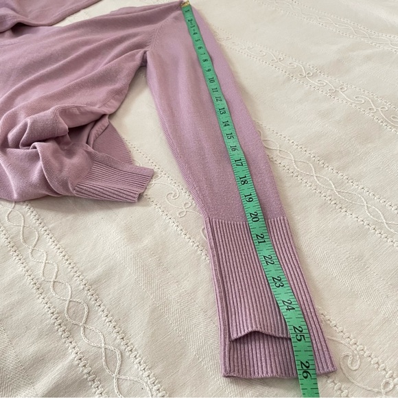 Lululemon Antoinette Still At Ease Women Cashmere Blend Pullover Sweater Size 10 - Picture 11 of 11